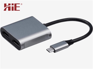 USB-C-듀오-HDMI 어댑터
